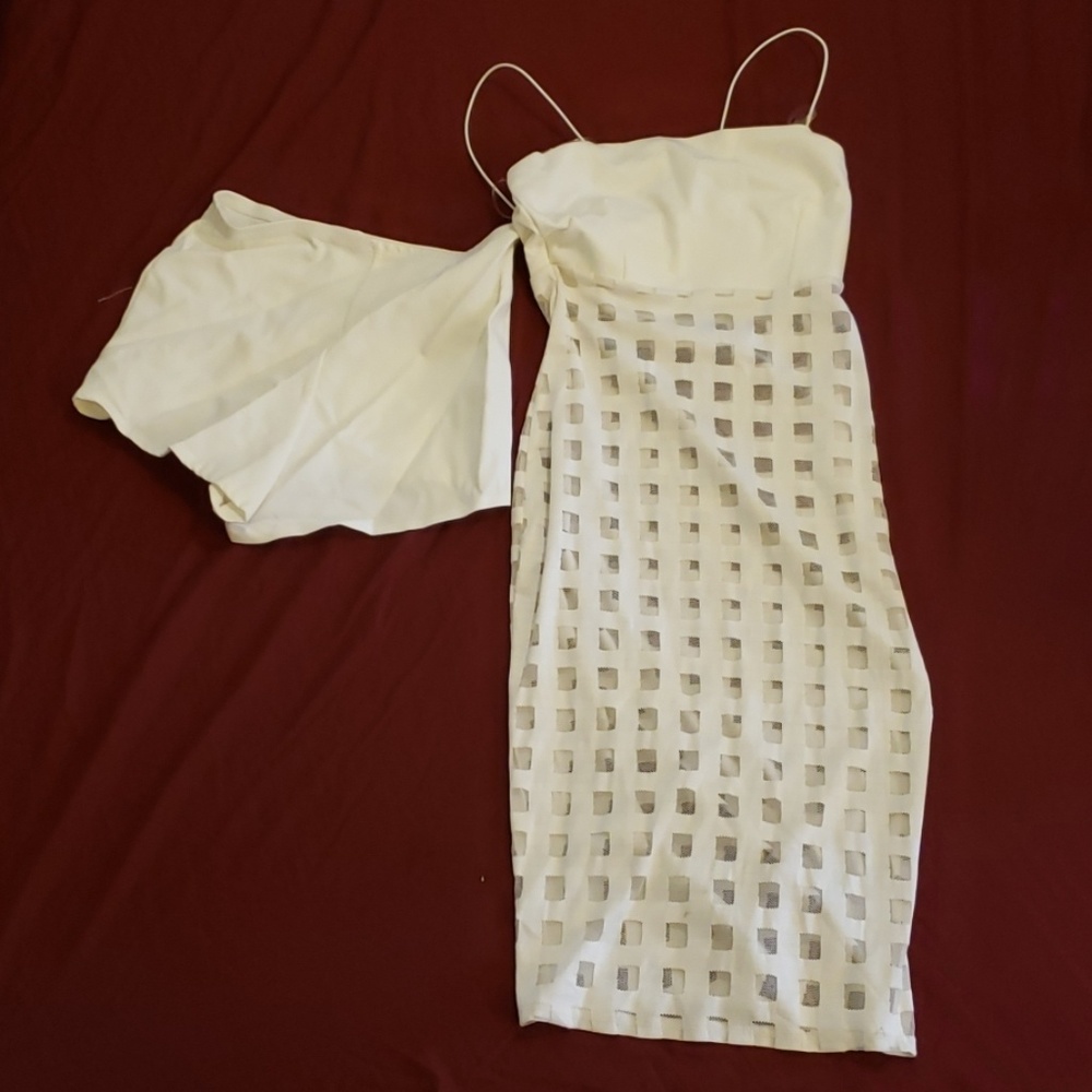 White party dress.